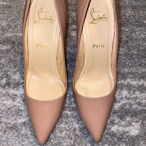 Christian Louboutin Shoes - Louboutin Nude Pigalle Pumps